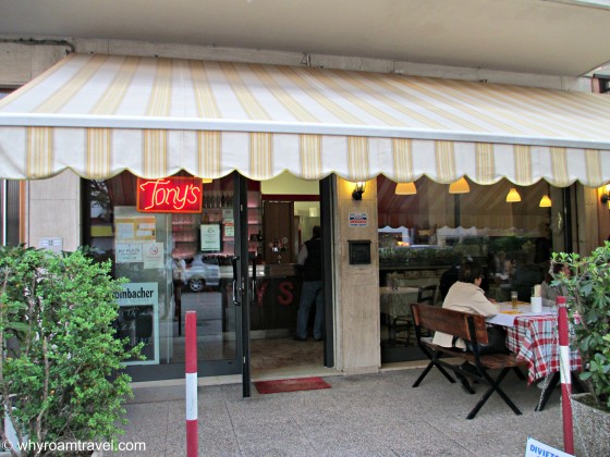 Pizzeria Tony's in Vicenza