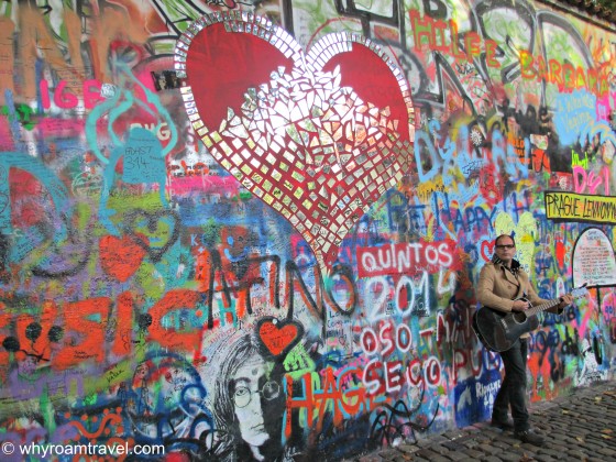 The John Lennon Wall in Prague | whyroamtravel.com
