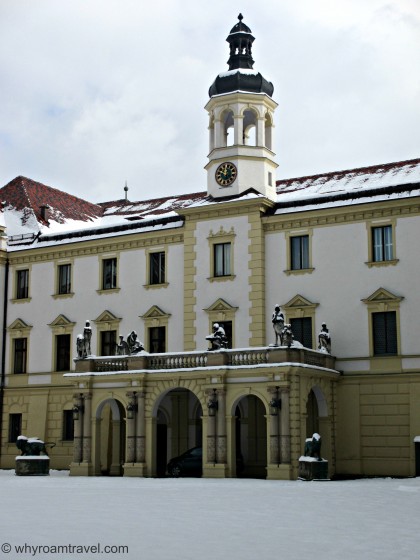 Snow in Regensburg Germany | whyroamtravel.com