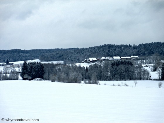 Snow in Regensburg Germany | whyroamtravel.com
