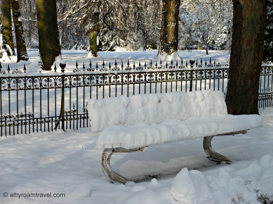 Snow in Regensburg Germany | whyroamtravel.com