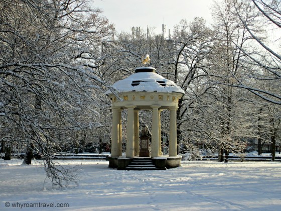 Snow in Regensburg Germany | whyroamtravel.com