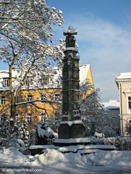 Snow in Regensburg Germany | whyroamtravel.com