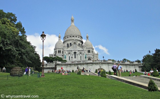Sacre Coeur in Paris | WhyRoamTravel.com