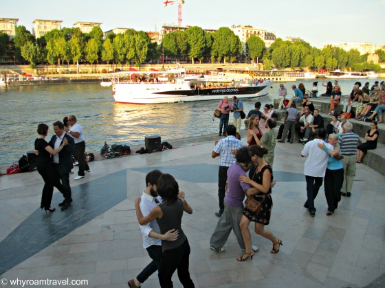 Dancing Along the Seine in Paris | WhyRoamTravel.com